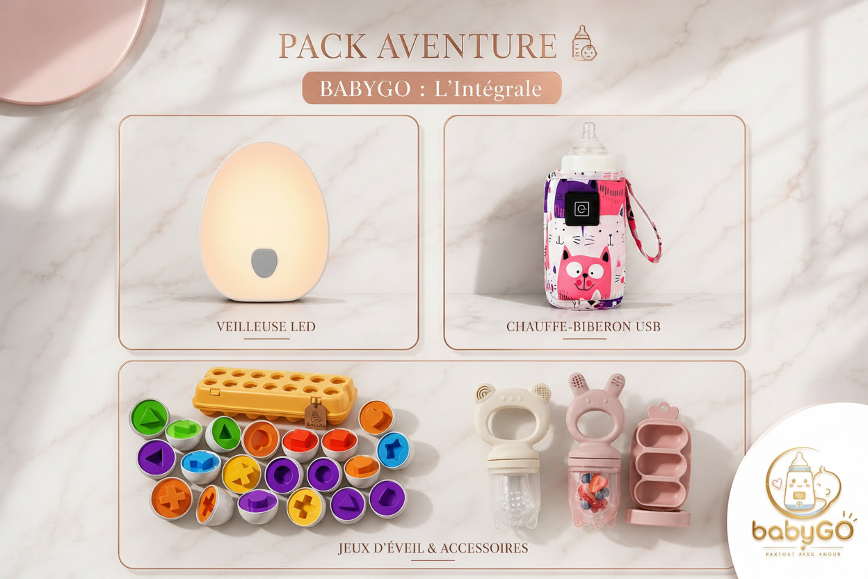 PACK AVENTURE BABYGO : L’Intégrale